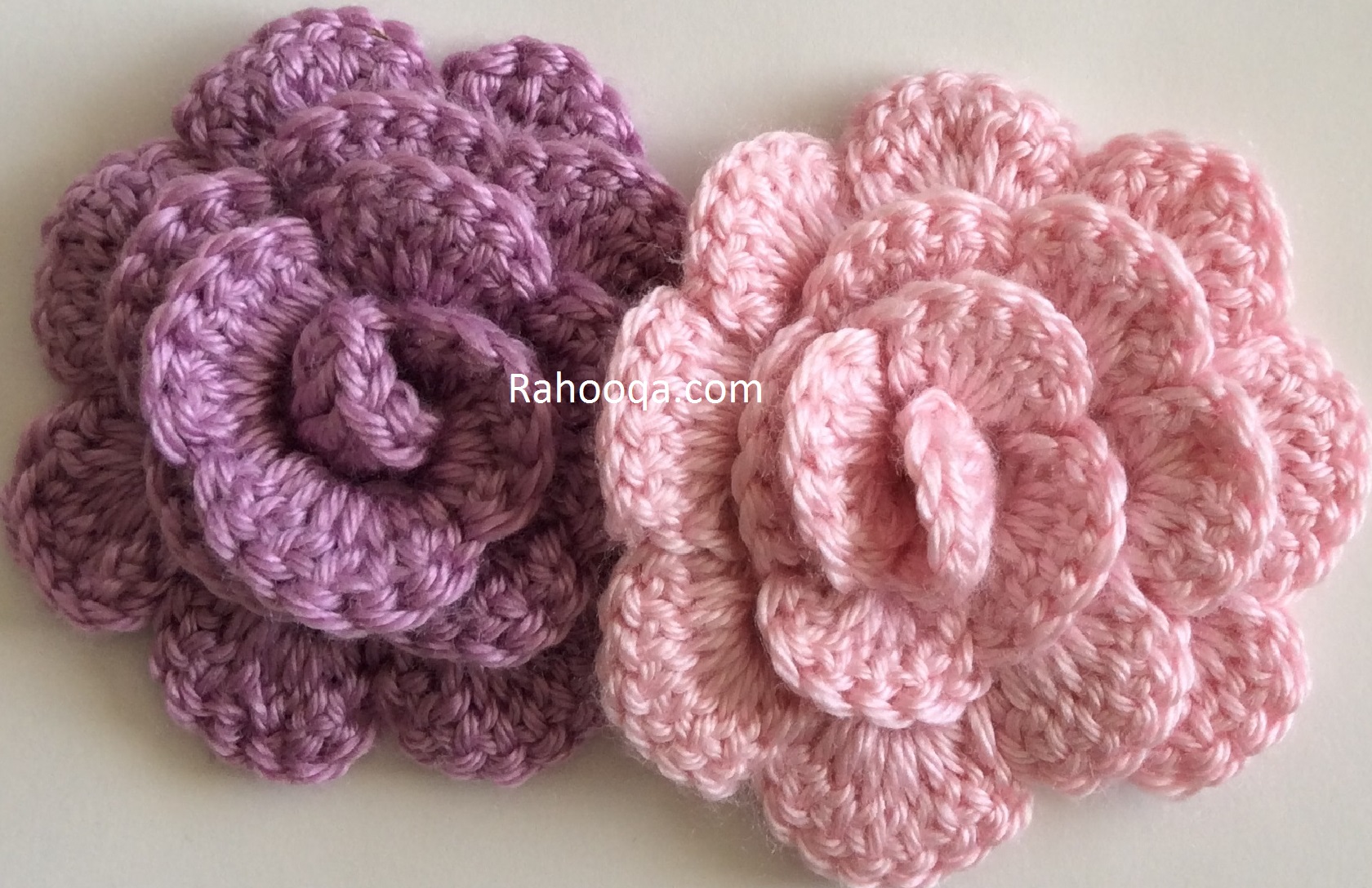 Big Rose Crochet Pattern