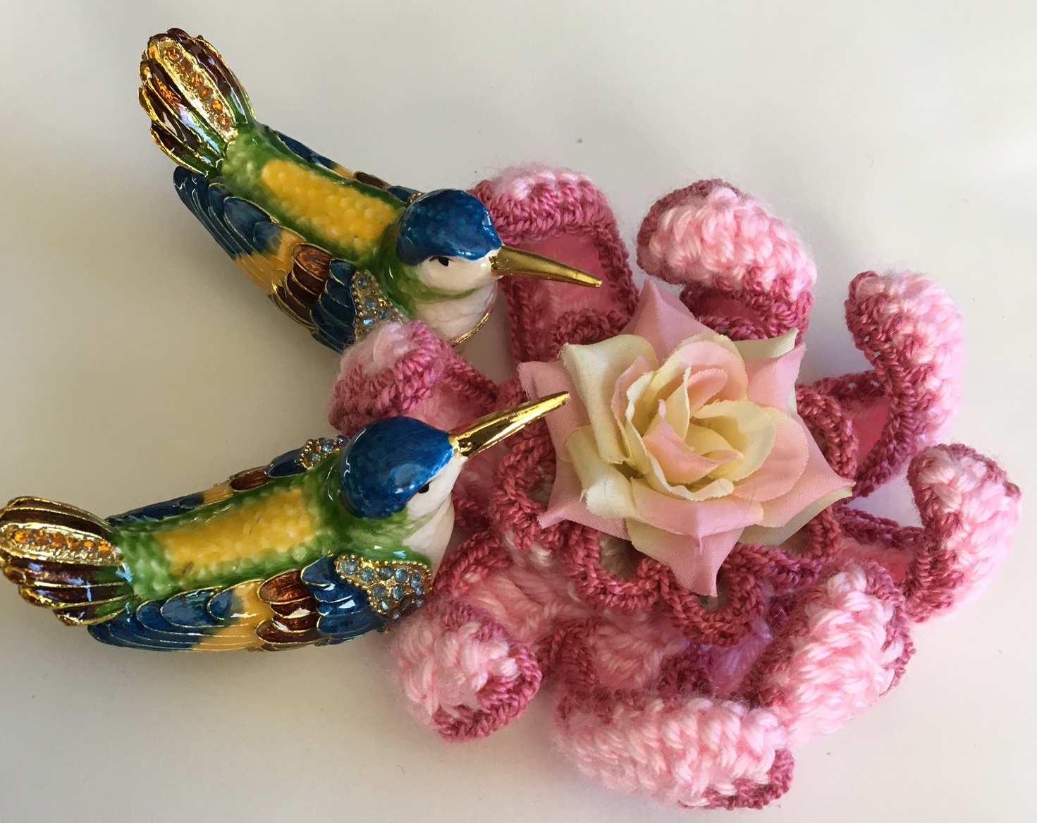Free Crochet 3D flower Pattern
