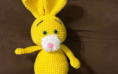 crochet bunny(this is not my own pattern)