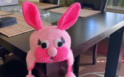 crochet a bunny hat 18- 24 months