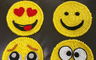 Crochet emoji faces free patterns